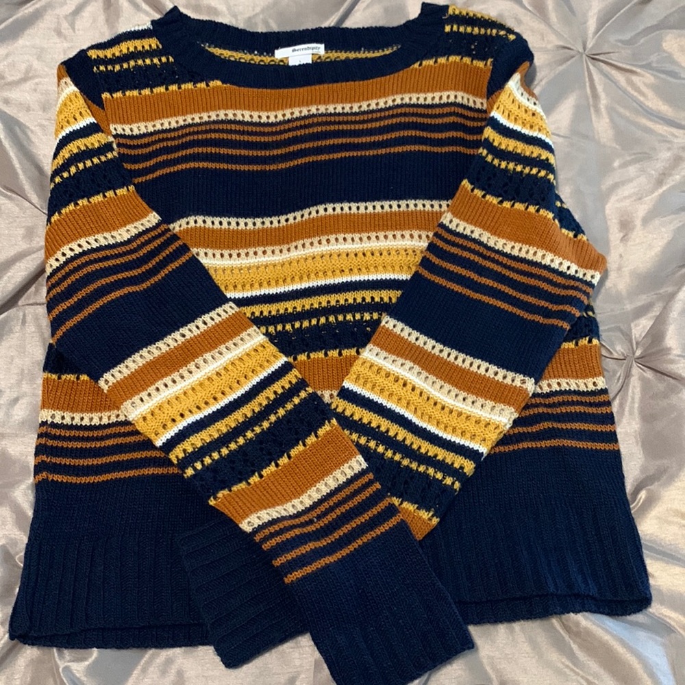 Serendipity knitted sweater size L